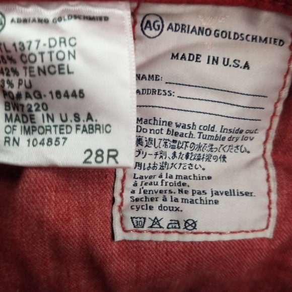 Ag Adriano Goldschmied size 28R - Picture 7 of 11